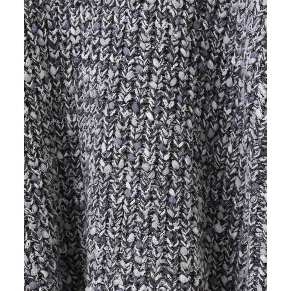 25年冬新作【大きいサイズ】ミックスカラーラメニット18