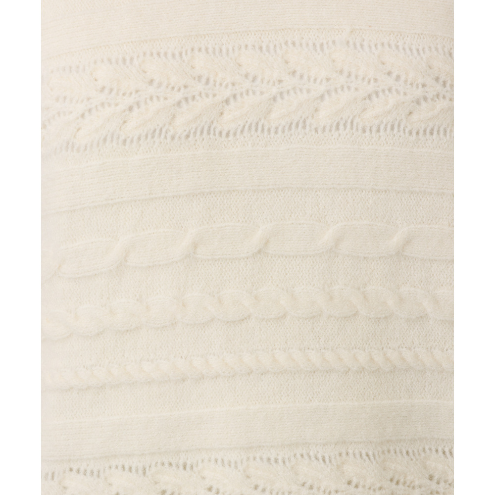 25年冬新作【大きいサイズ】ケーブルニット6