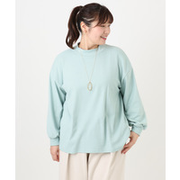 25年冬新作【大きいサイズ】なめらかフリースプチハイネック