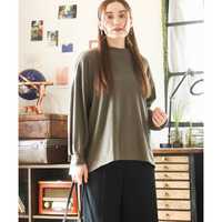 25年冬新作【大きいサイズ】なめらかフリースプチハイネック