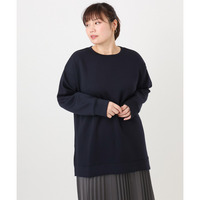 25年冬新作【大きいサイズ】もちもちジャージープルオーバー