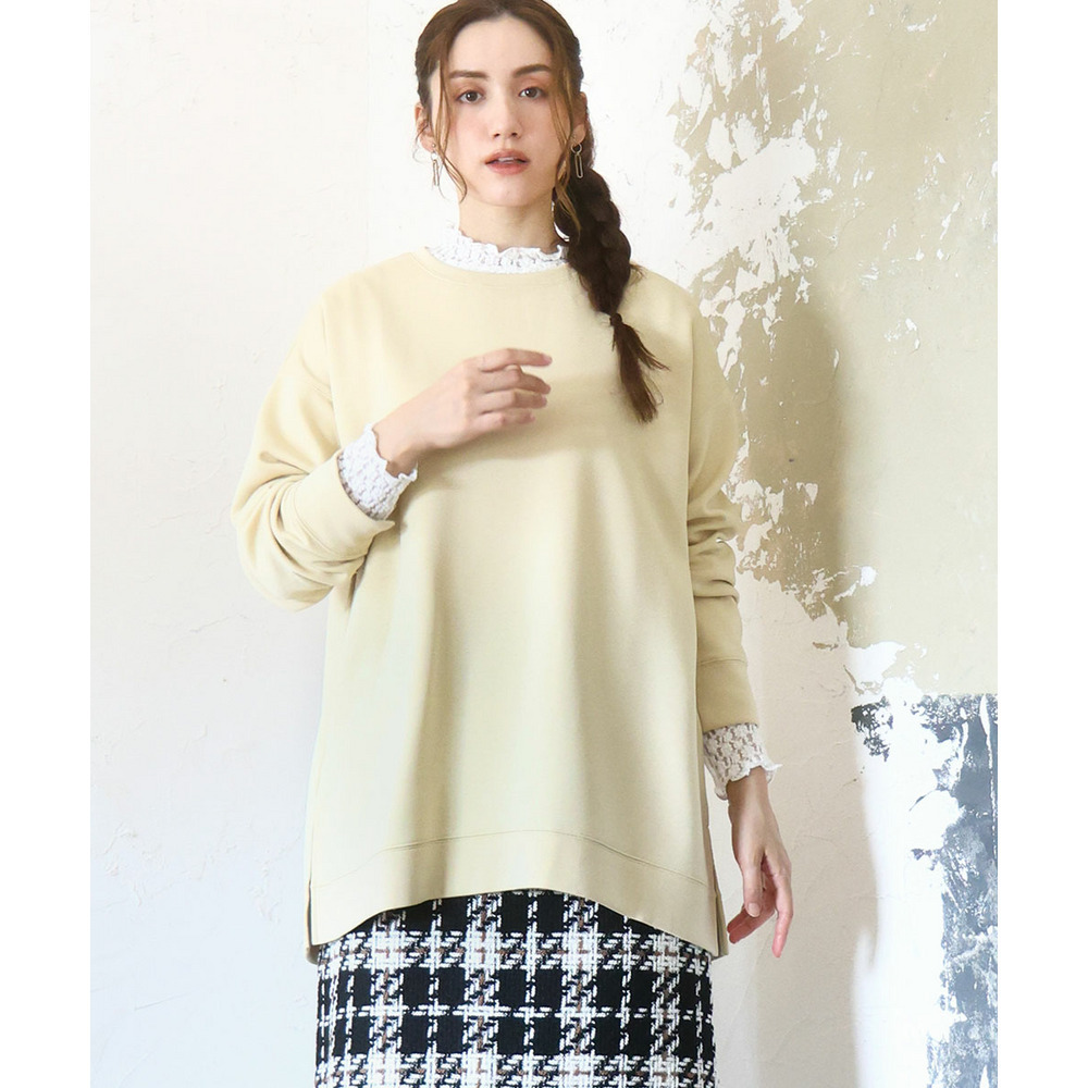 25年冬新作【大きいサイズ】もちもちジャージープルオーバー1