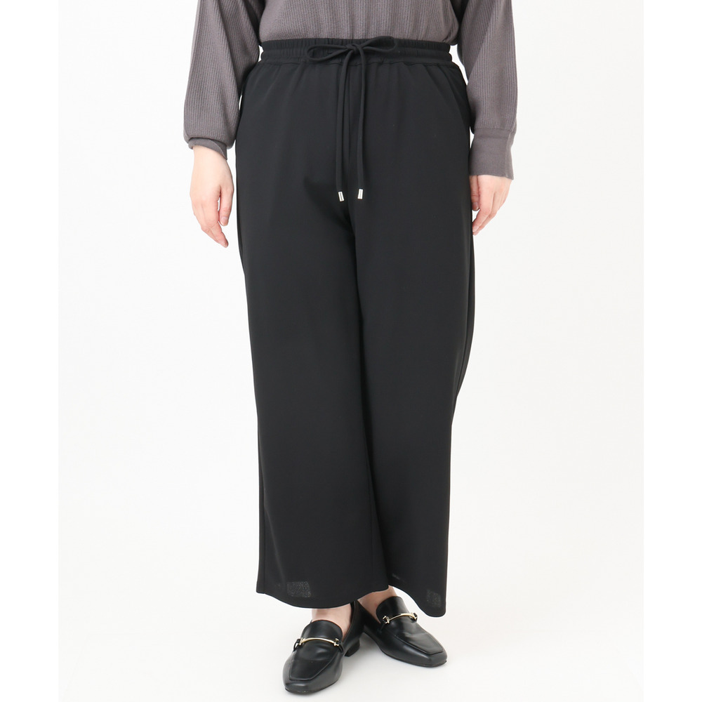 25年冬新作【大きいサイズ】イージーワイドパンツ18