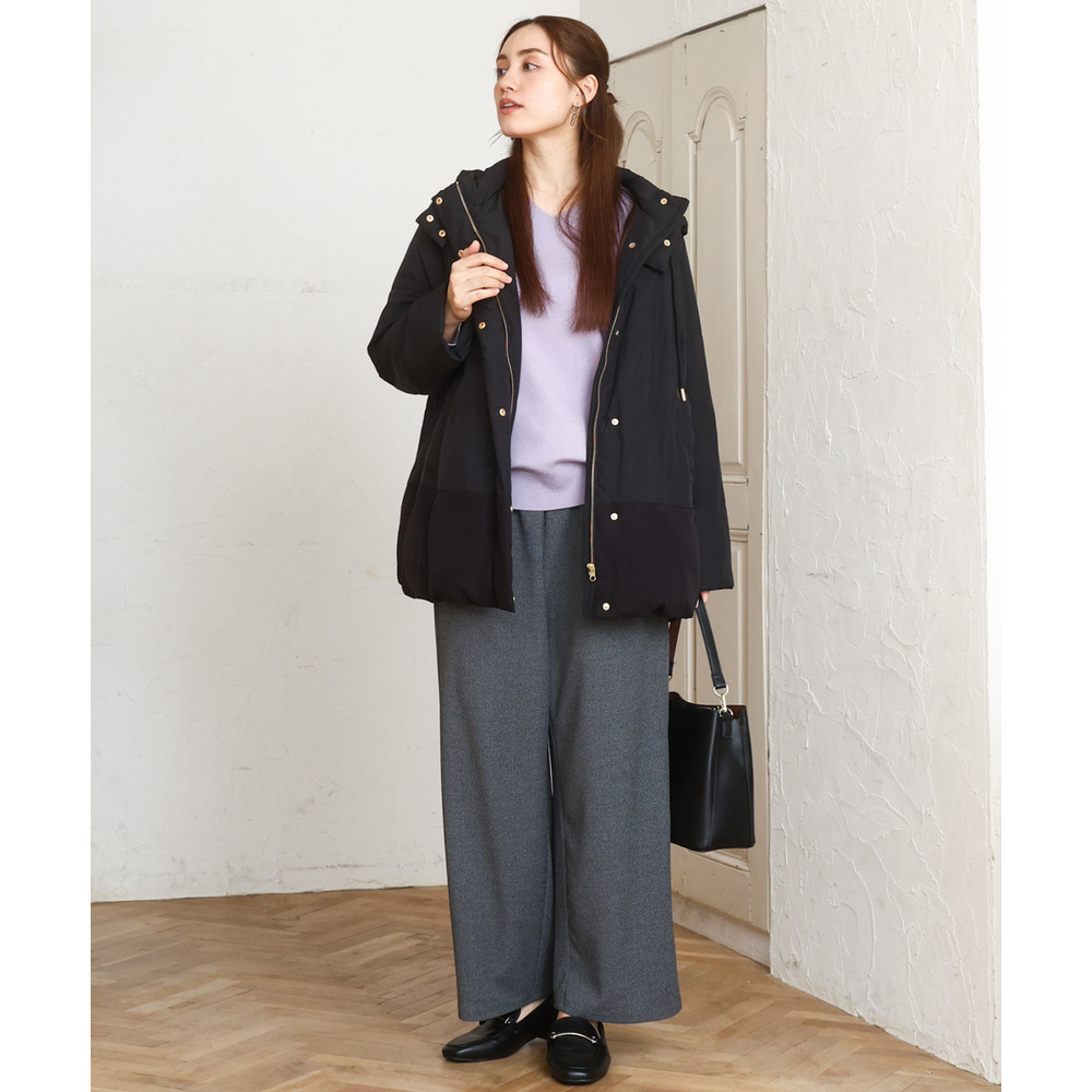 25年冬新作【大きいサイズ】イージーワイドパンツ3