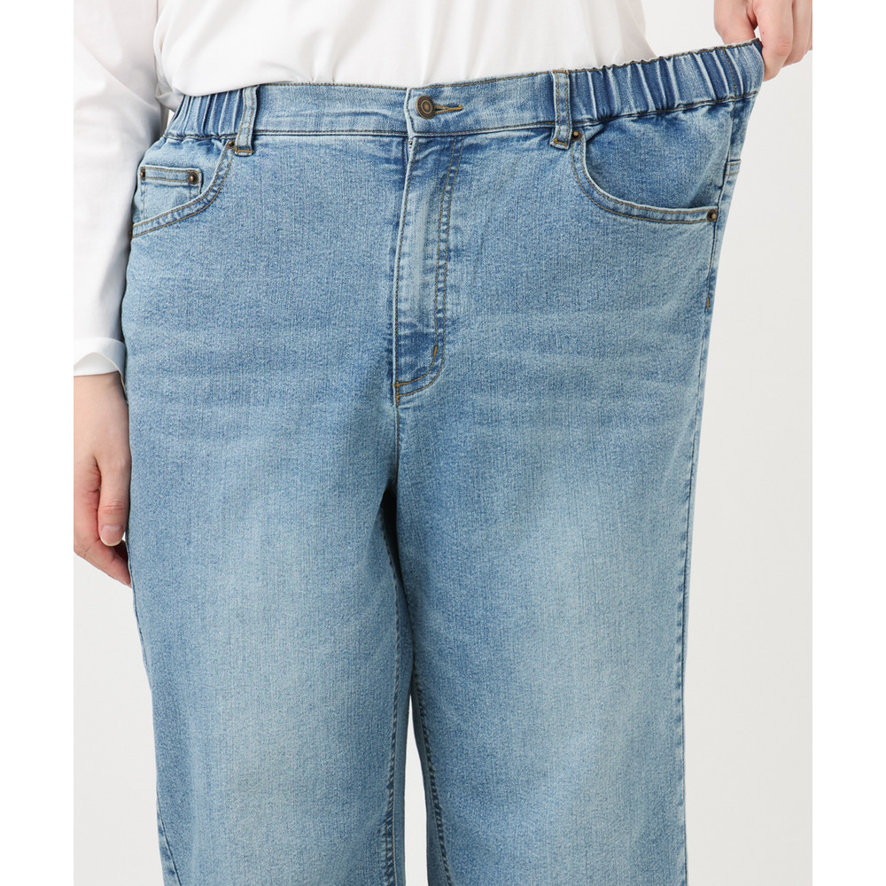 25年冬新作【大きいサイズ】ストレートデニムパンツ11