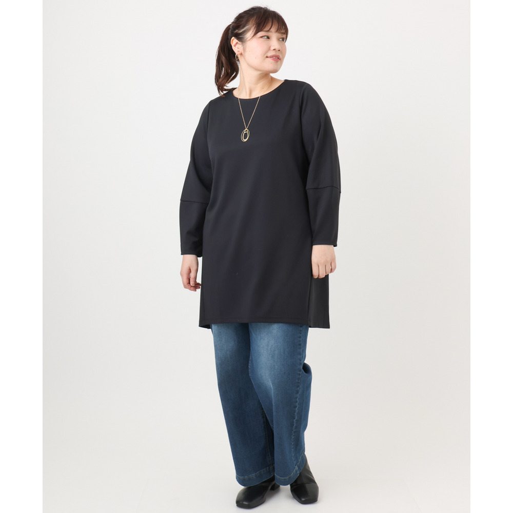 25年冬新作【大きいサイズ】ストレートデニムパンツ24