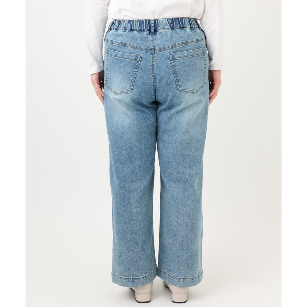 25年冬新作【大きいサイズ】ストレートデニムパンツ4