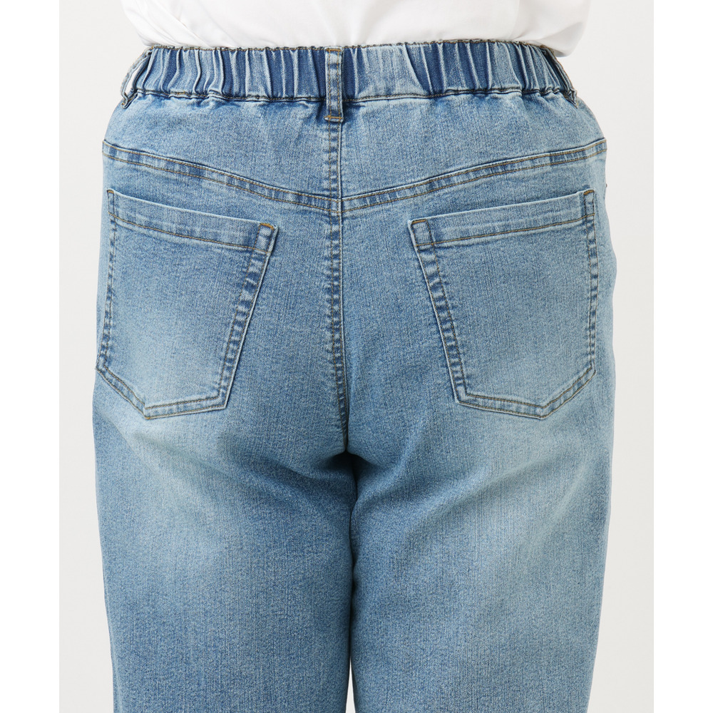 25年冬新作【大きいサイズ】ストレートデニムパンツ5