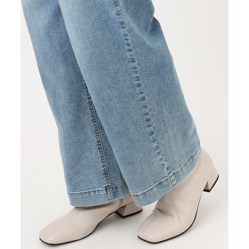 25年冬新作【大きいサイズ】ストレートデニムパンツ9