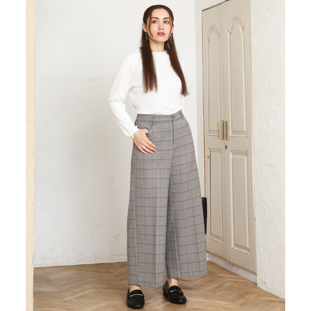 25年冬新作【大きいサイズ】メローリブカットソ21