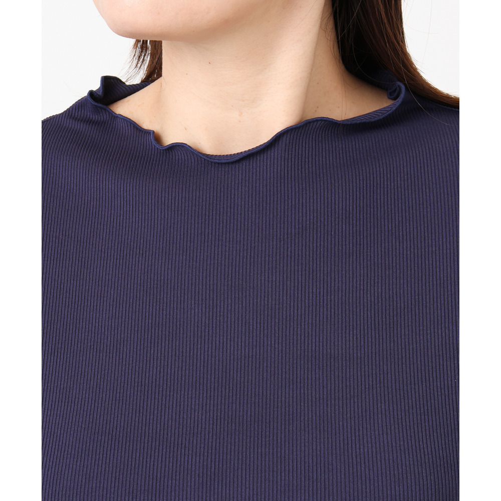 25年冬新作【大きいサイズ】メローリブカットソ5