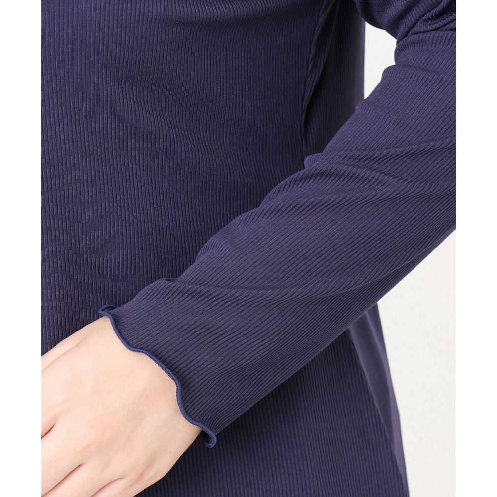 25年冬新作【大きいサイズ】メローリブカットソ6