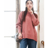 25年冬新作【大きいサイズ】ゆるシルエットニット