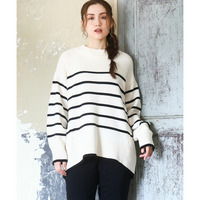 25年冬新作【大きいサイズ】ゆるシルエットニット