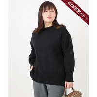 25年冬新作【大きいサイズ】ゆるシルエットニット