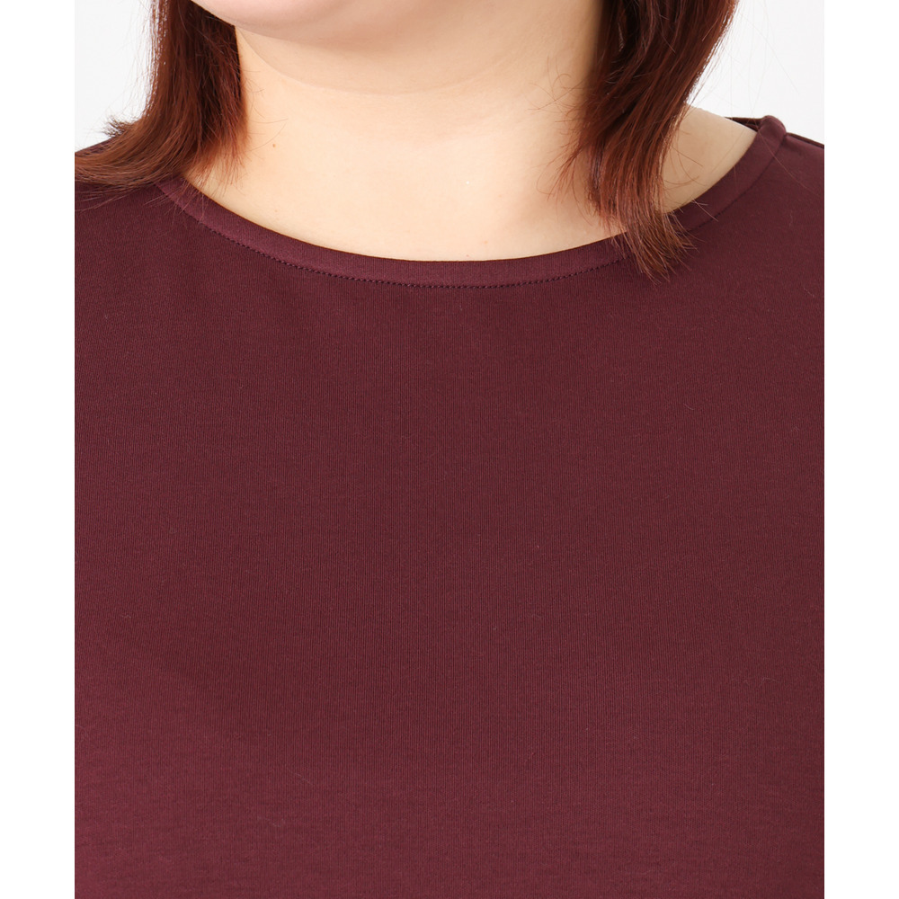 25年冬新作【大きいサイズ】ラッフルスリーブチュニック10