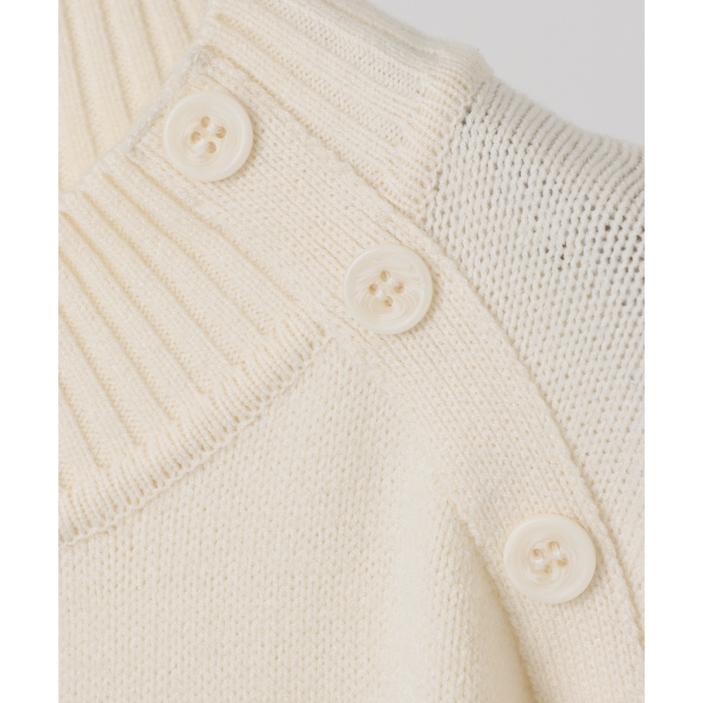 25年冬新作【大きいサイズ】パネルボーダー配色ラインニット6