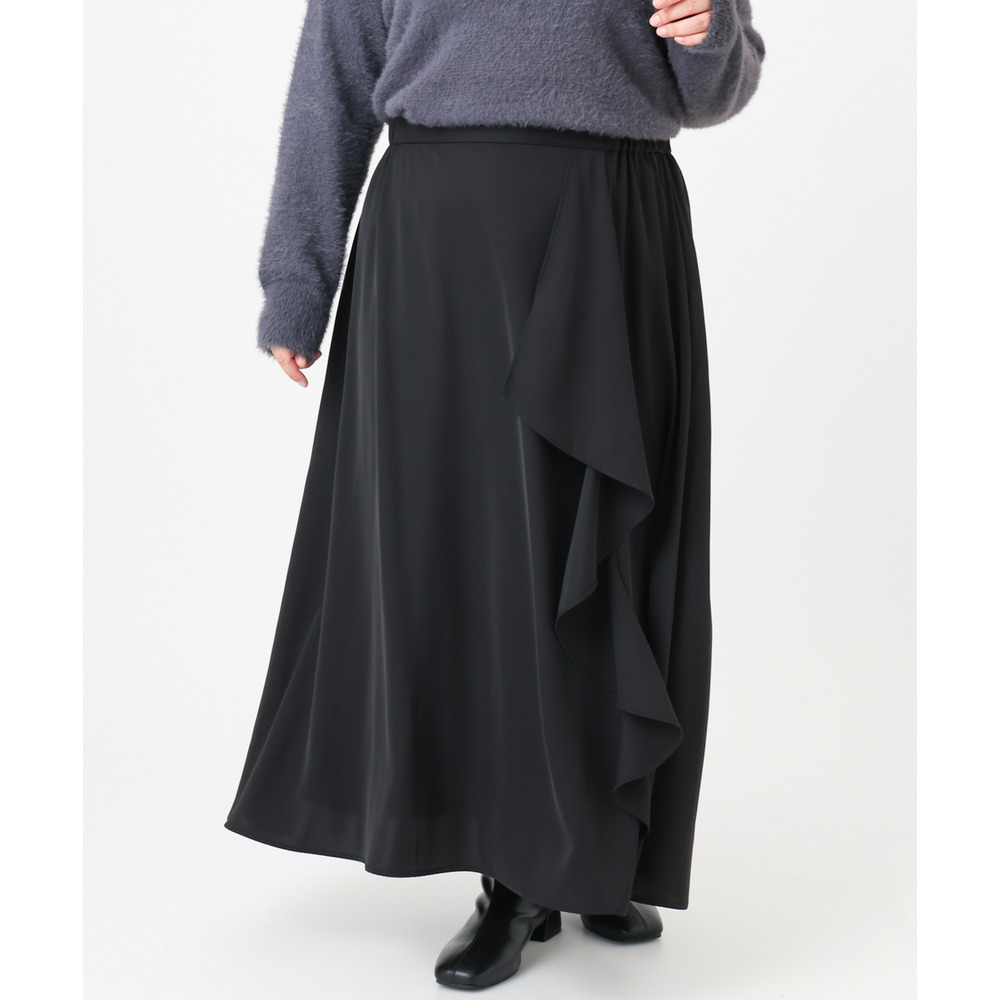 25年冬新作【大きいサイズ】ラッフルスカート19