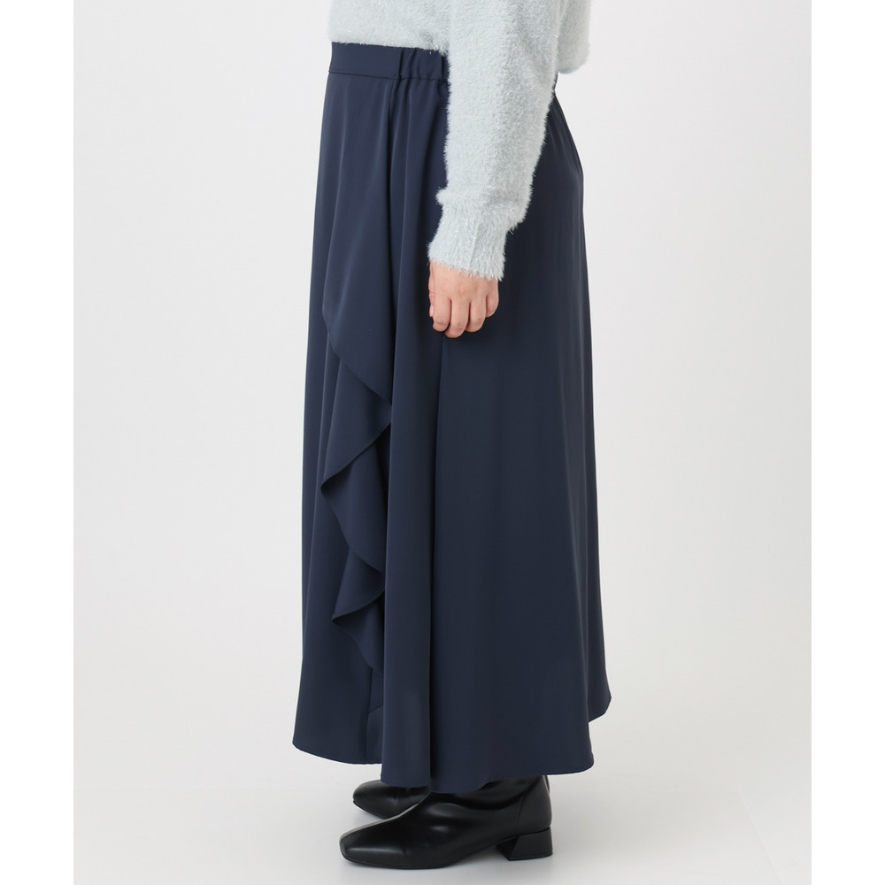 25年冬新作【大きいサイズ】ラッフルスカート7