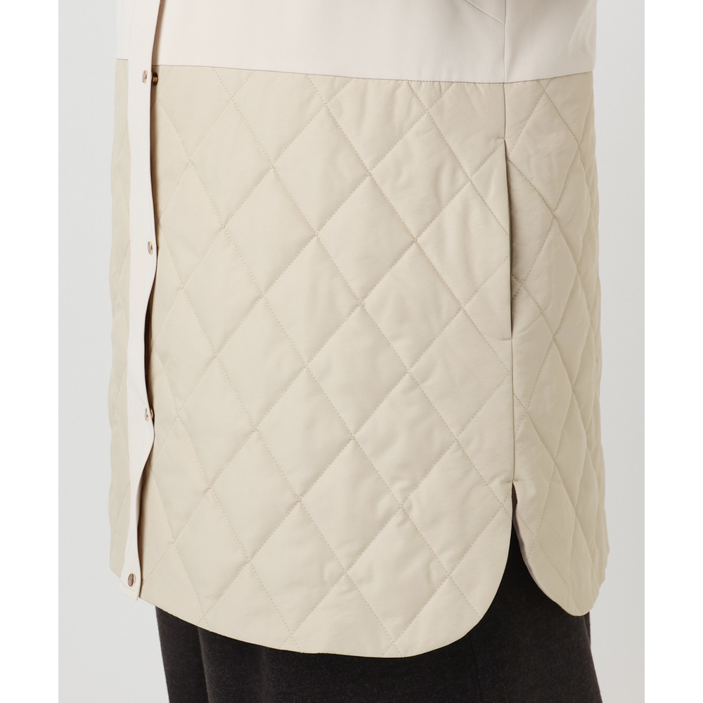 25年冬新作【大きいサイズ】キルトコンビアウター11