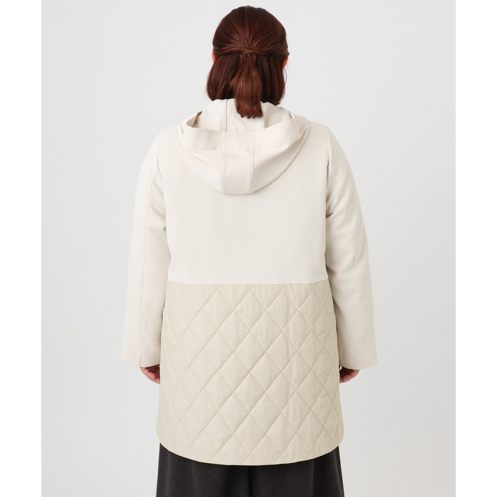 25年冬新作【大きいサイズ】キルトコンビアウター6