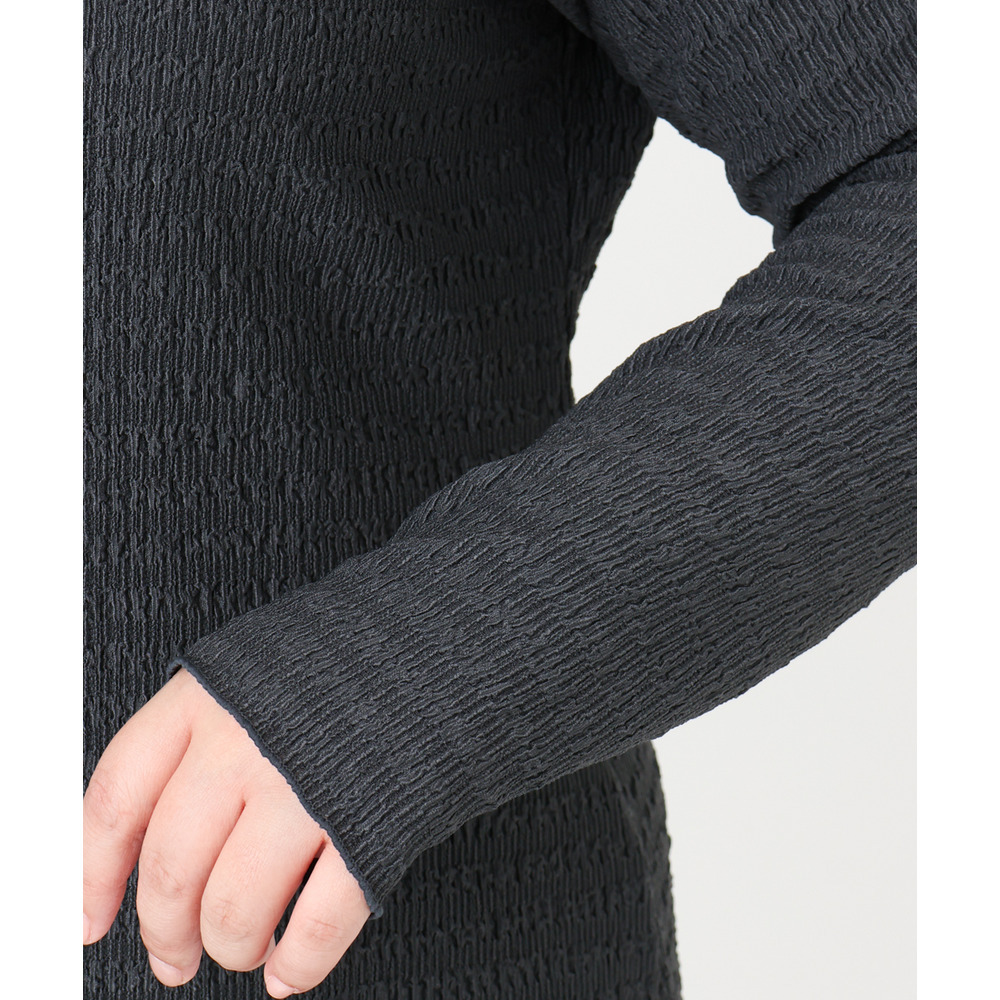 25年冬新作【大きいサイズ】シャーリングメロートップス13