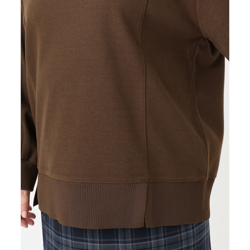 25年冬新作【大きいサイズ】起毛スウェットライクトップス12