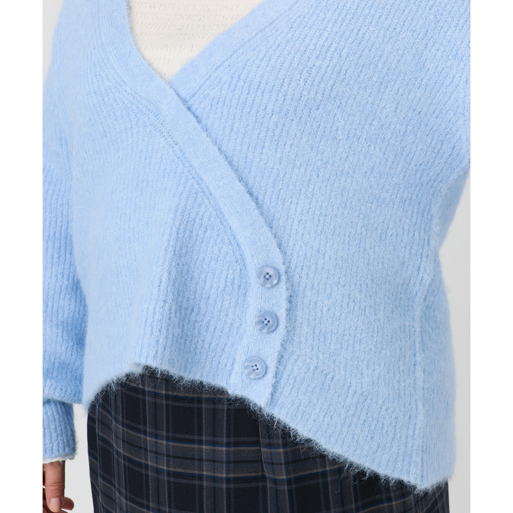 25年冬新作【大きいサイズ/a.v.v×eur3】カシュクール風ニット7