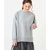 25年冬新作【大きいサイズ/a.v.v×eur3】ラメ裏毛スウェットプルオーバー