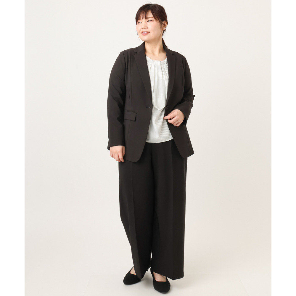 25年冬新作【大きいサイズ】Wクロステーラードジャケット20