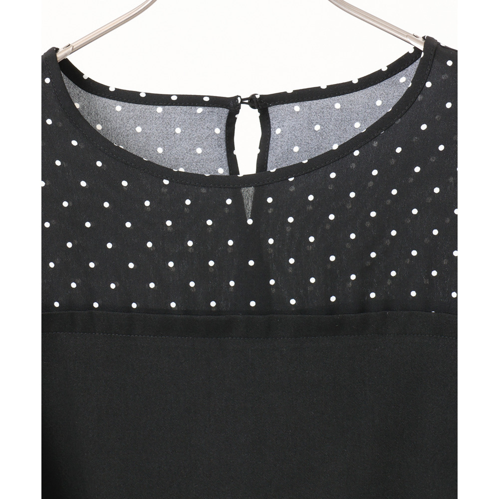 25年冬新作【大きいサイズ】ビスチェ風ドッキングトップス15