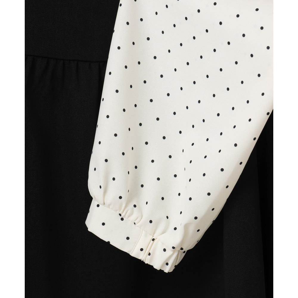 25年冬新作【大きいサイズ】ビスチェ風ドッキングトップス8