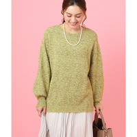 25年冬新作【大きいサイズ】ミックスヤーンニット