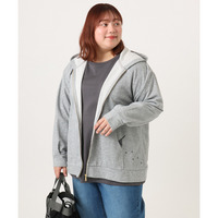 26年春新作【大きいサイズ】ねこプリントパーカー