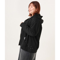 26年春新作【大きいサイズ】ねこプリントパーカー