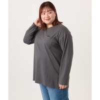 26年春新作【大きいサイズ】コットン長袖Tシャツ