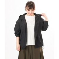 26年春新作【大きいサイズ】フーディ―ブラウス