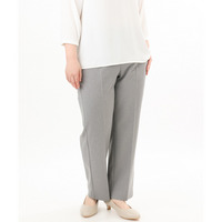 26年春新作【大きいサイズ/セットアップ可能】ストレッチセンタープレスパンツ