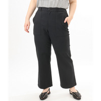 26年春新作【大きいサイズ】ストレッチベイカーパンツ