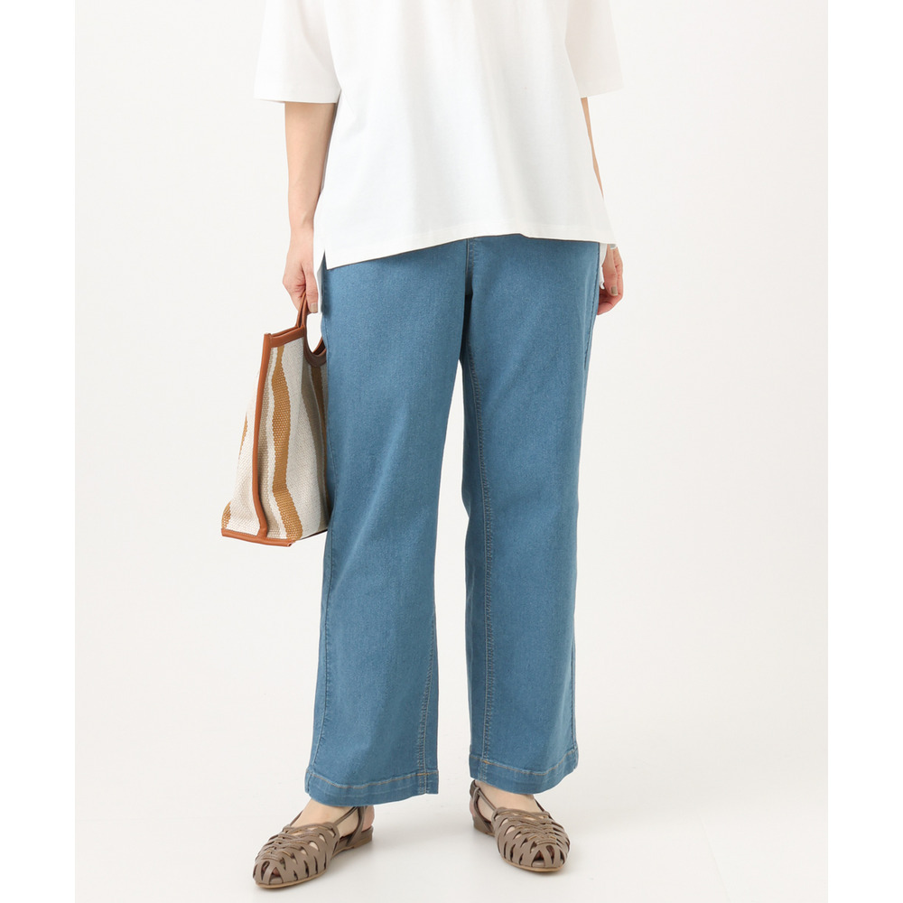 26年春新作【大きいサイズ】ストレッチストレートデニム