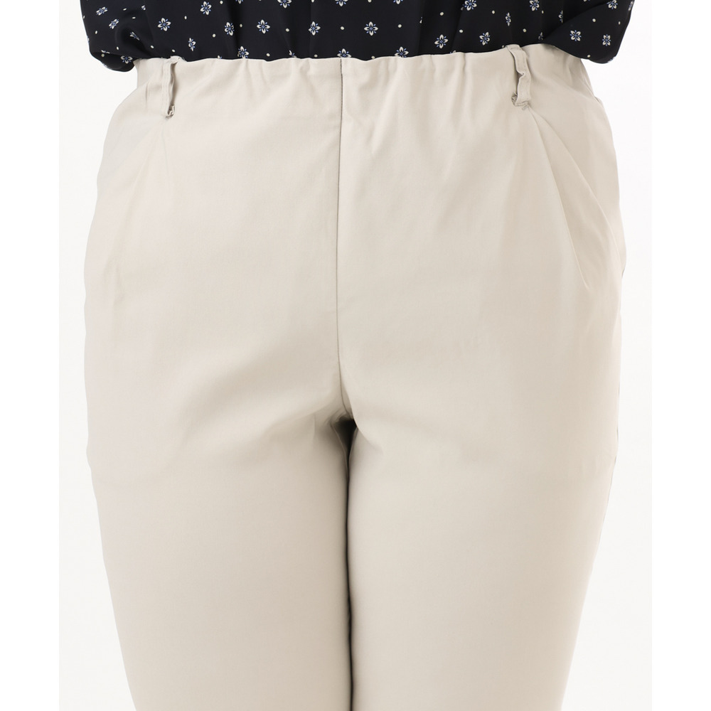 26年春新作【シリーズ累計販売2万枚!/大きいサイズ】さらさらストレッチカットレングステーパードパンツ15