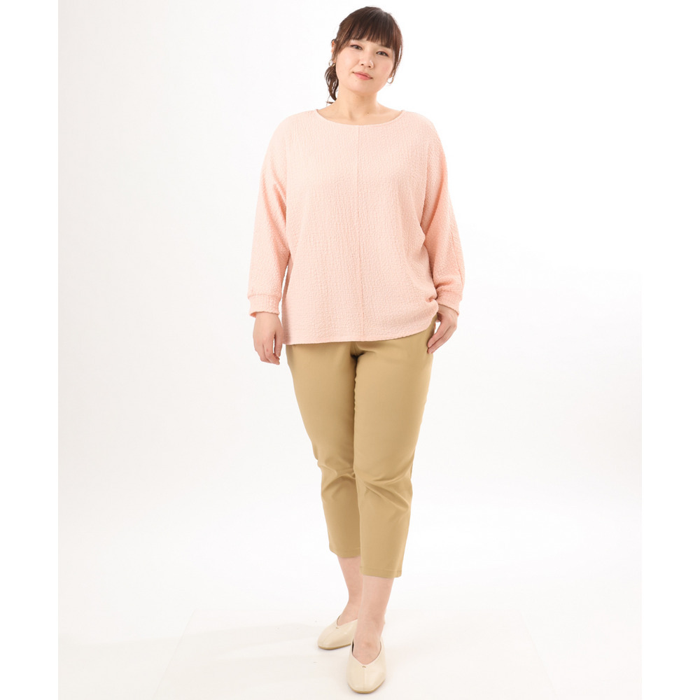 26年春新作【シリーズ累計販売2万枚!/大きいサイズ】さらさらストレッチカットレングステーパードパンツ9