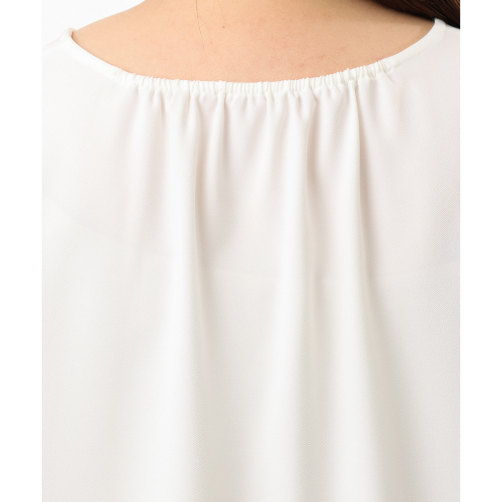 26年春新作【大きいサイズ】フレアハーフスリーブブラウス14