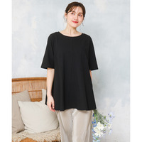 26年春新作【大きいサイズ】ぽこぽこフレアブラウス