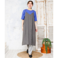 26年春新作【大きいサイズ】2WAYキャミワンピース