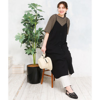 26年春新作【大きいサイズ】2WAYキャミワンピース