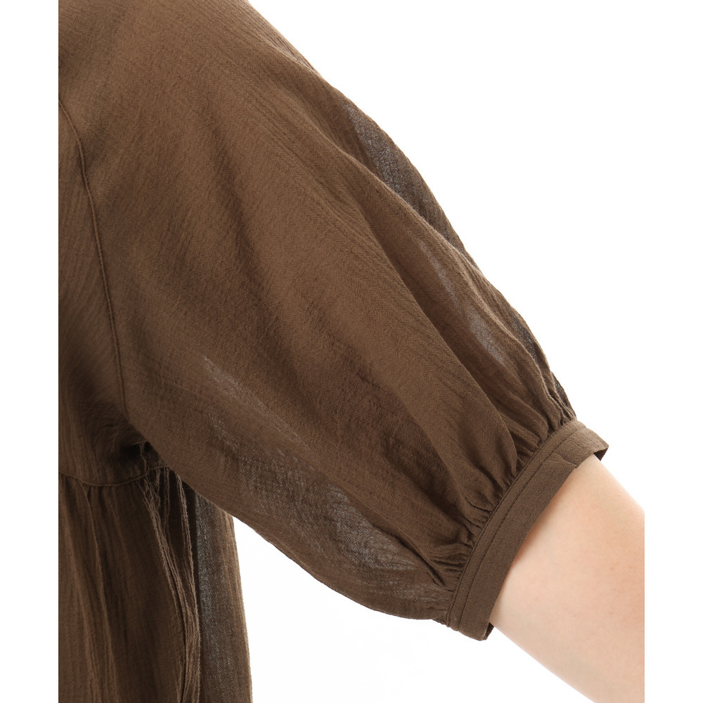 26年春新作【大きいサイズ】コットンティアードブラウスチュニック14