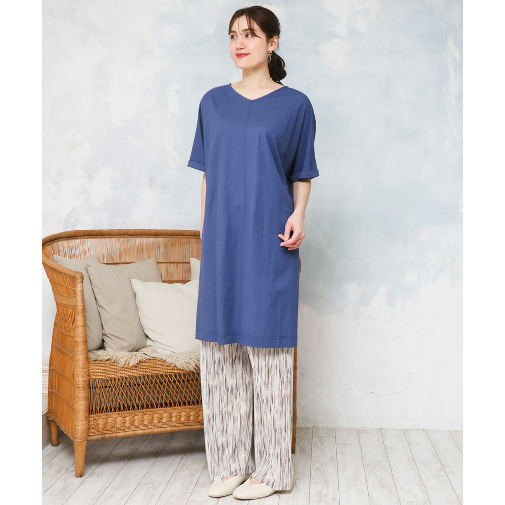 26年春新作【大きいサイズ/接触冷感】ボクシーシルエットチュニック2