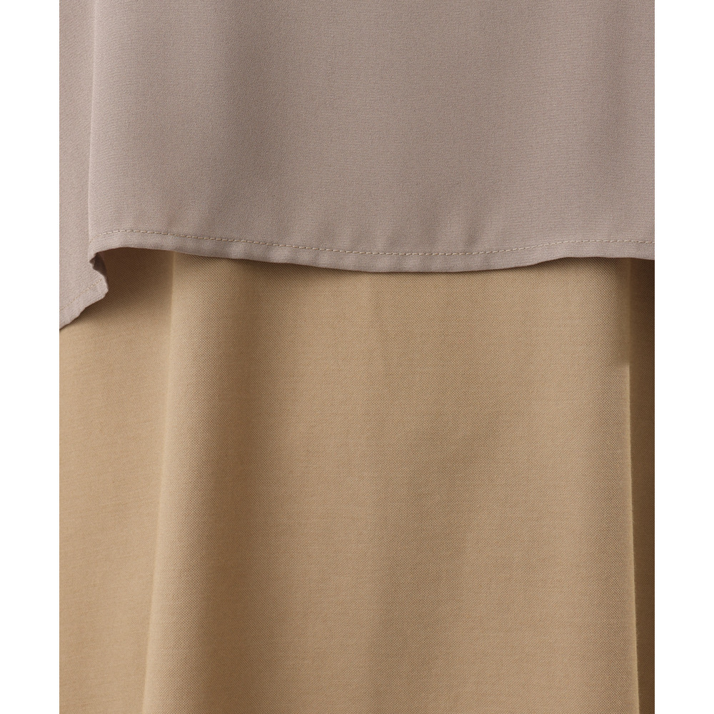 26年春新作【大きいサイズ/接触冷感】ケープデザインカットソー18