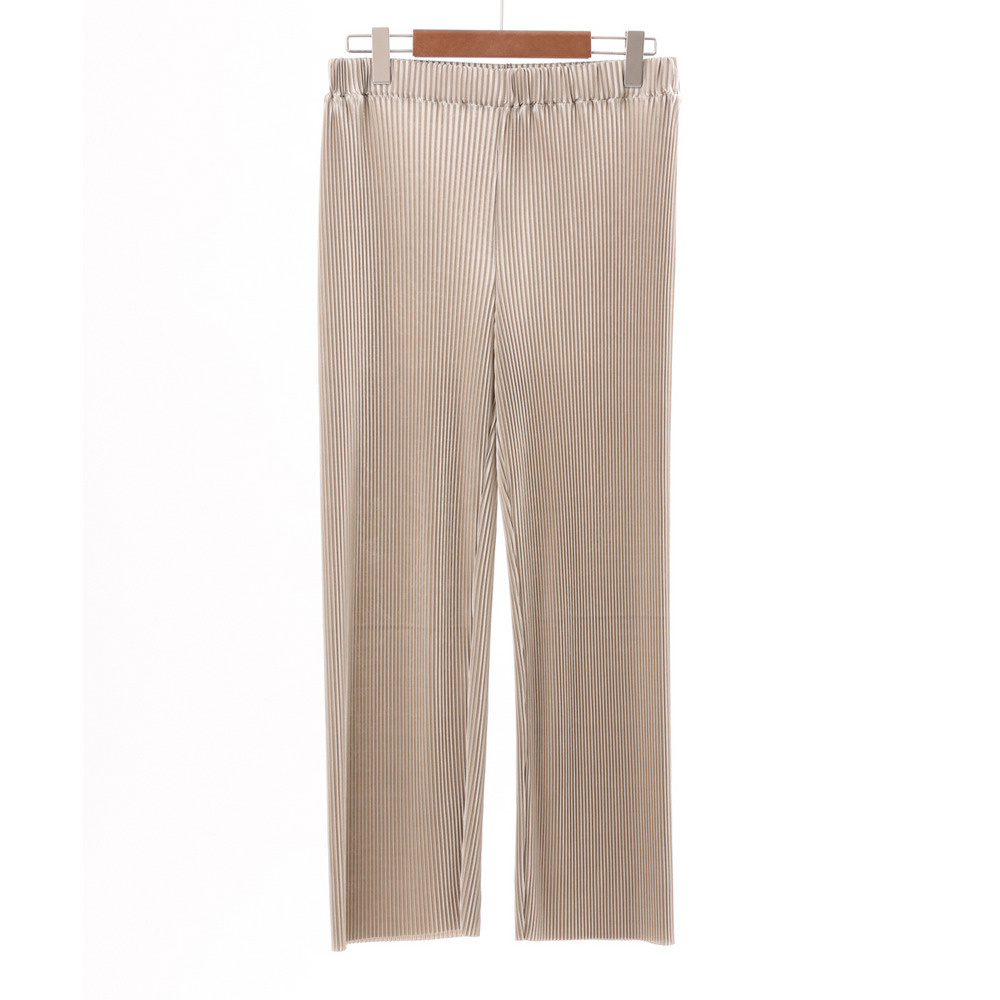 26年春新作【大きいサイズ/セルフカット可】プリーツパンツ14